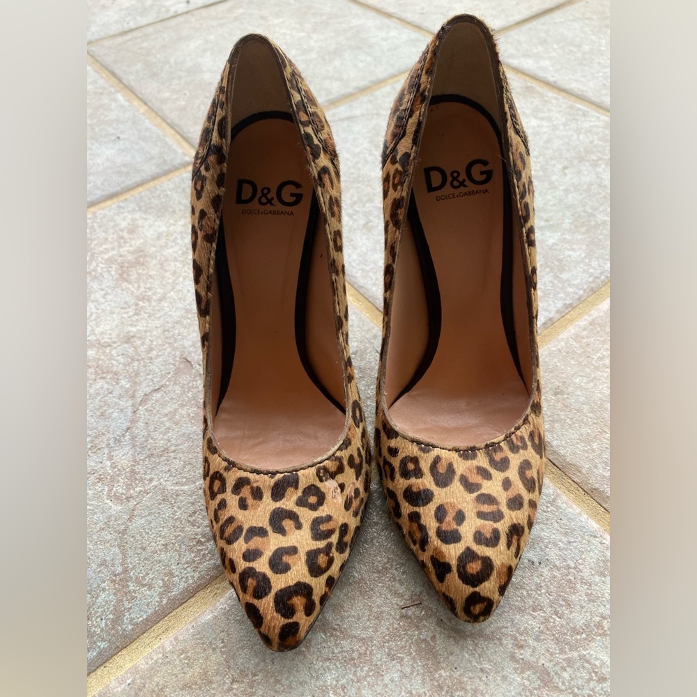 Dolce & Gabbana Leopard Heels